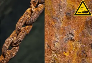 corrosion of metal